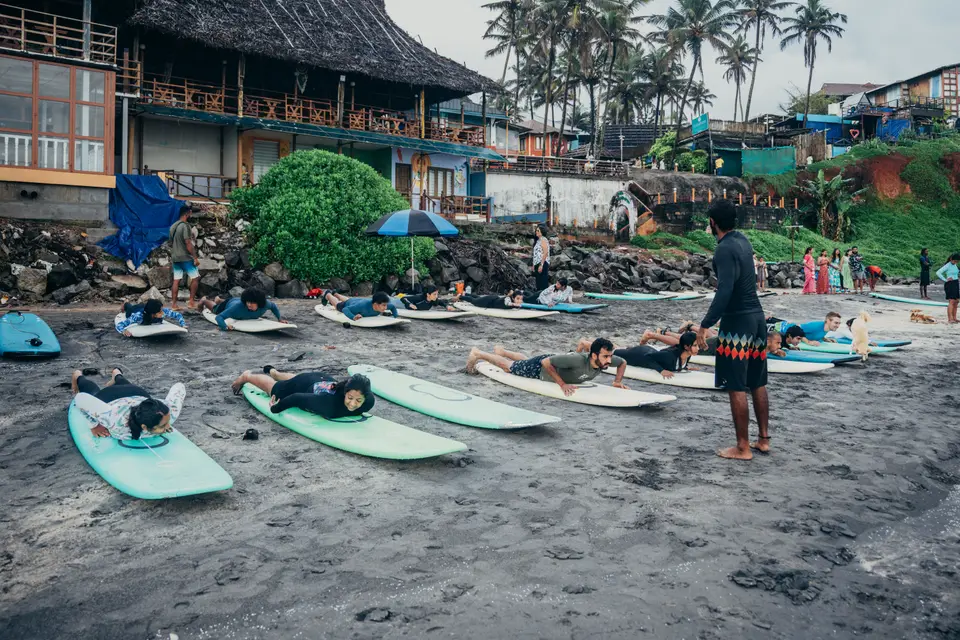 Diwali Surf Camp at Edava beach